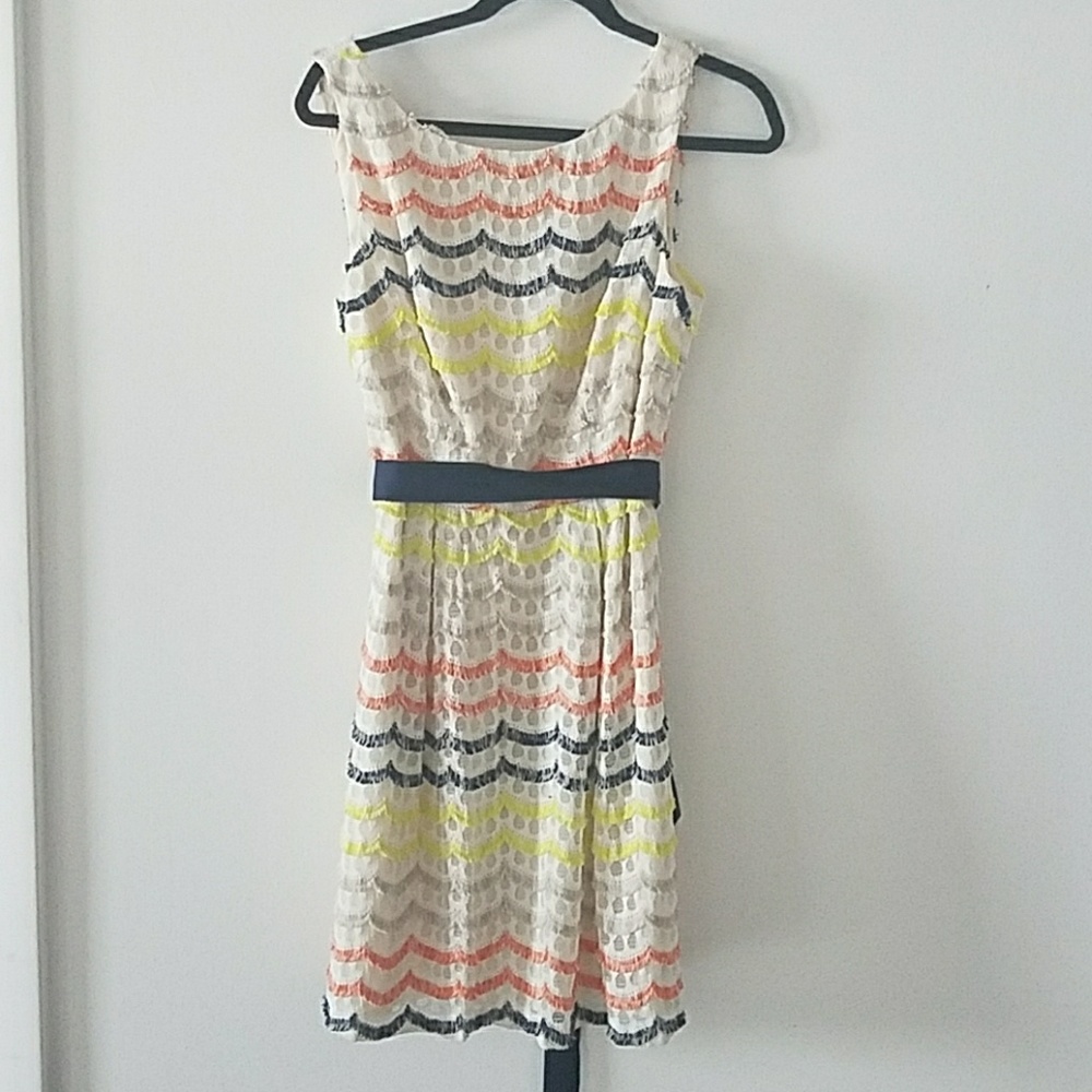 Trina Turk Heights Scalloped Fringe Dress - Picture 5 of 5